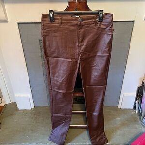 Fashion Nova Brown Skinny Jeans